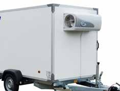 880 mm 400 mm 392 mm 892 mm 302 mm Cooling capacity spans from 1600 Watt to 2500 Watt to cover insulated trailers with a volume of 12 or 27 m³.
