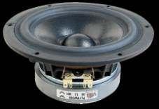 The mid-woofer The Vifa PL18W0-09-08. It is the same woofer as used in the original Tempo-II.