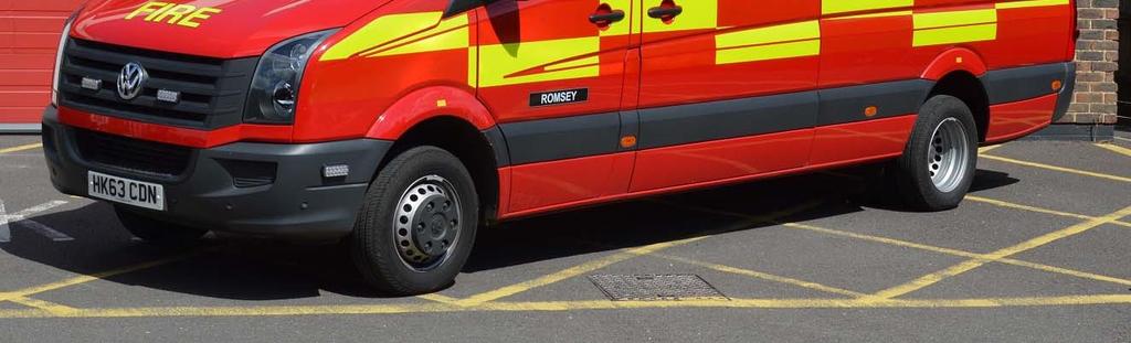 This example is based at Romsey Fire Station.