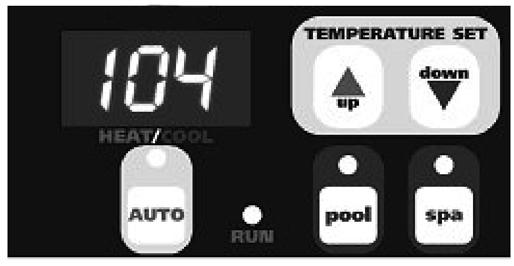 Heat Pump Pool / Spa Heater Owner s Manual HPC-5 Heat/Cool (For models HP3100) The HPC-5 is an upgrade of the HPC-4 with the addition of an AUTO function.