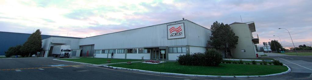 PRODUCTION FACILITIES AGP's modern facilities have consistently received new investments to allow for production of the most complex products.