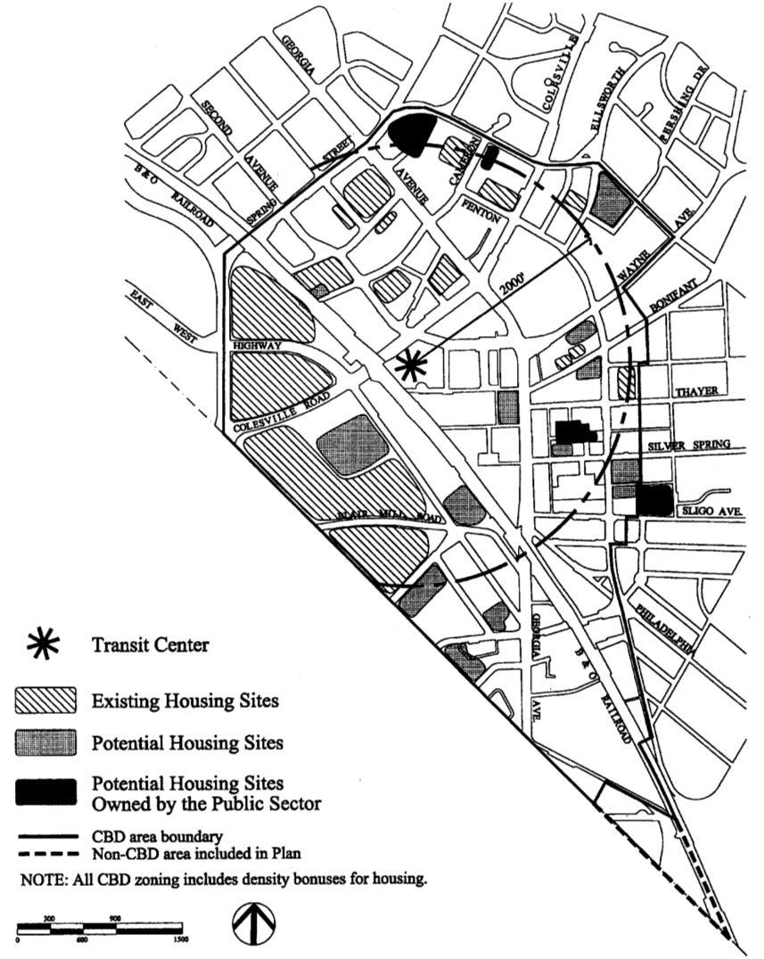On page 113 of the Sector Plan (as shown in Figure 17), the Subject Property is called out as a potential housing site.