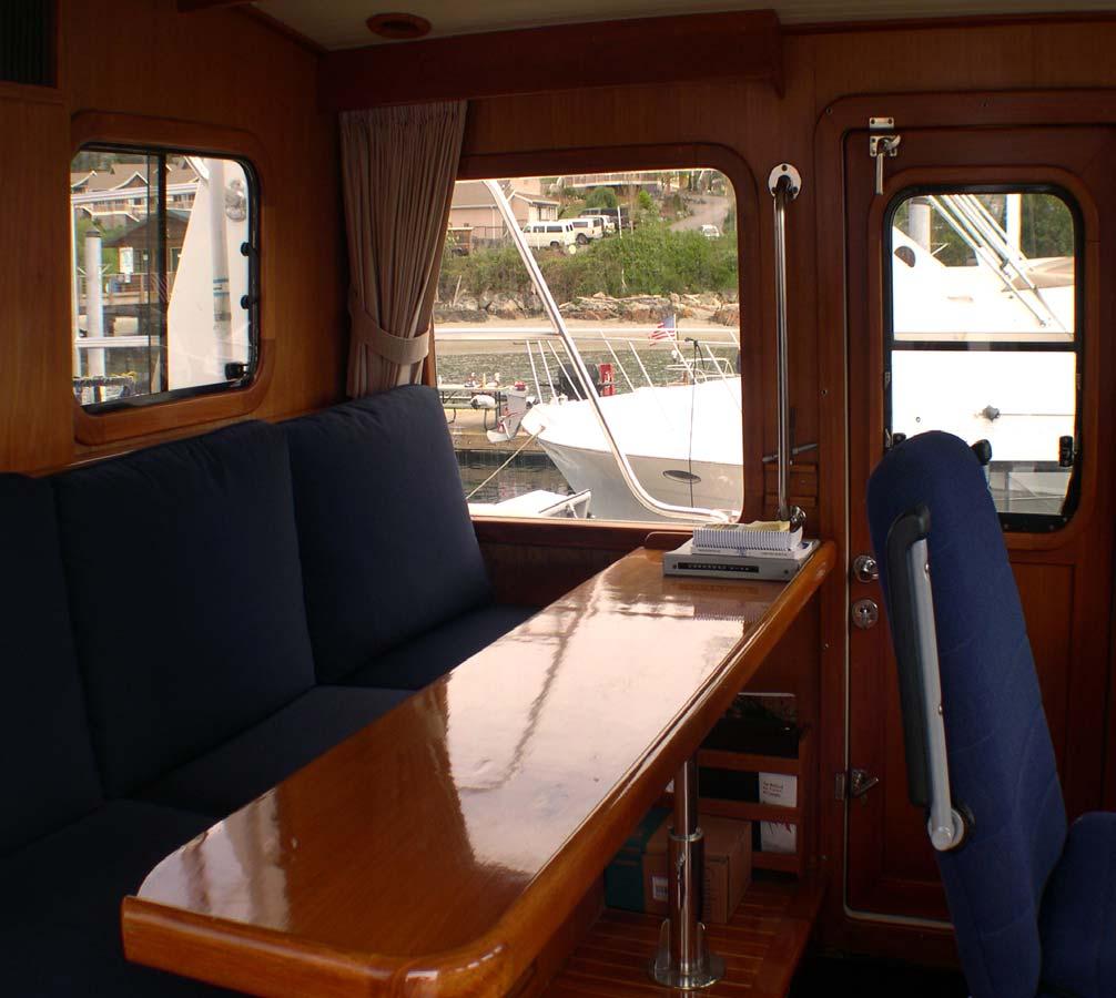 Pilothouse Table (converts to berth)