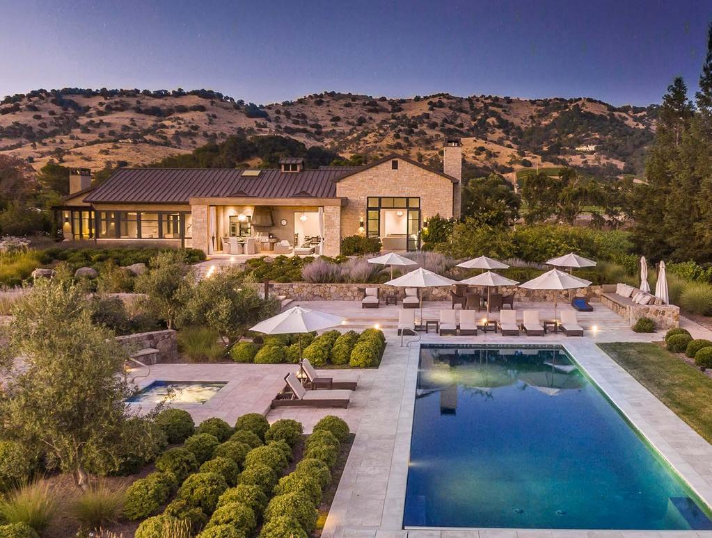 SOTHEBY S INTERNATIONAL REALTY WINE COUNTRY EAST NAPA STREET BROKERAGE $10,200,000 CALIFORNIA, USA Located on one of the most desirable streets in Yountville, this home is a true treasure in the