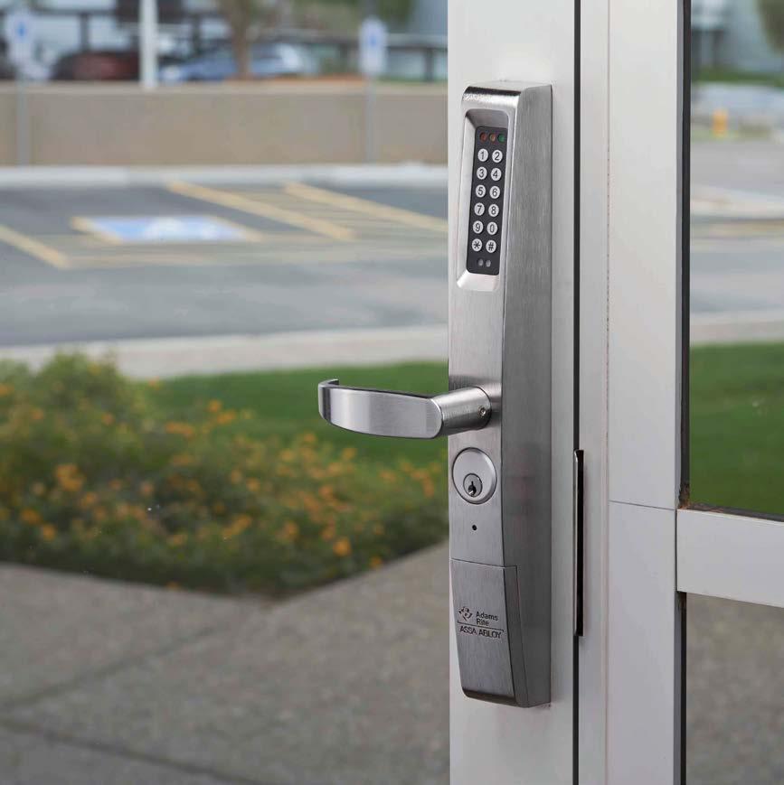PATENTED eforce -150 3090 Keyless Entry The eforce suite also includes the following: 4600 Heavy Duty Designer Handle 4510 Standard Duty 4591 Paddle eforce-150 8800 Narrow Stile Rim Exit Device