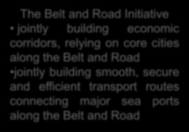 The cities along the Silk Road and Maritime Silk Road are transport, industrial, and economic hub between countries in