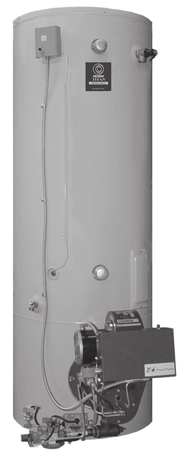Instruction Manual commercial gas water heaters 500 Tennessee Waltz Parkway Ashland City, TN 37015 www.statewaterheaters.