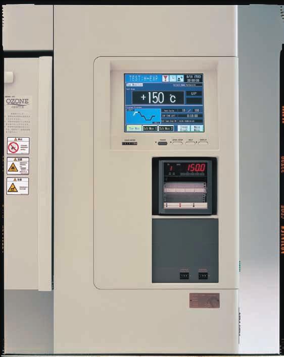 OPTIONS Defrost-free operation For 2-zone tests, enables continuous defrost-free tests of up to 1000 cycles. (patent No.