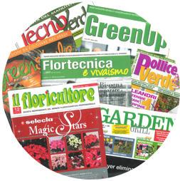 Communication strategy TARGETED ADVERTISING CAMPAIGNS specialized magazines, TVs and radios PRESS OFFICE AND PUBLIC RELATIONS ARTICLES ON SPECIALIZED MAGAZINES Flortecnica, Clamer, Il Floricultore,
