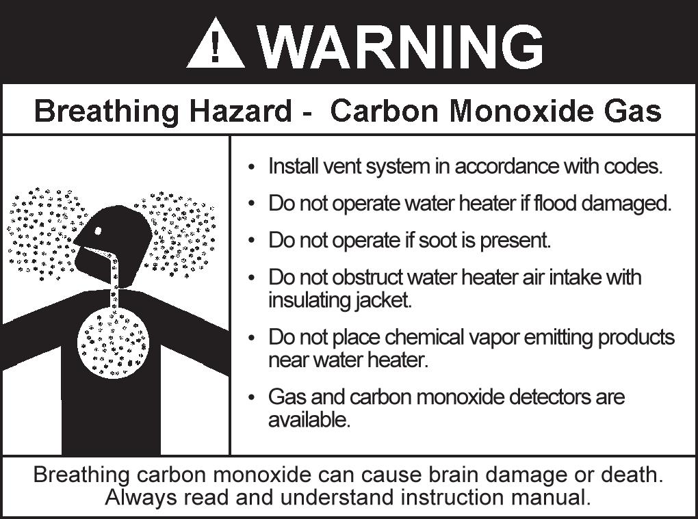 General Safety Information Fire or Explosion Hazard Do not store or use gasoline or other flammable vapors and liquids in the vicinity of this or any other appliance.