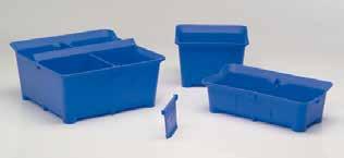 Accessories Plastic Bin Note Height 2" = 1 1 2" real Height = 2 1 2" real Simplify storing, moving and managing small parts.