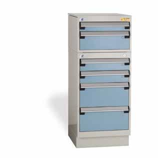 Components L Compact Cabinet Housing LA30 Create a customized work space with a wide range of possibilities ; Drawers, shelves and doors can be installed in the housing ; Housing is equipped with