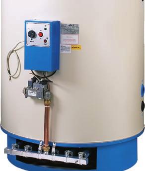 Serie BGPE Cryolite Glass Finished Industrial Duty Gas Water Heaters With Natural Draft - Electronic Ignition BGP-E BGP-E BGP-E BGP-E LITERS 300 400 500 900 A 1590 1890 1980 1950 B 1390 1690 1780