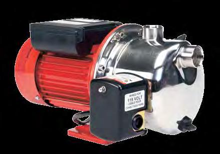 CLEAN WATER Lawn & Irrigation Sump Effluent/Sewage Multi-Purpose Engine Drives STAINLESS STEEL SHALLOW WELL JET PUMP Ideal for supply of fresh water to rural homes, farms, and cabins that have