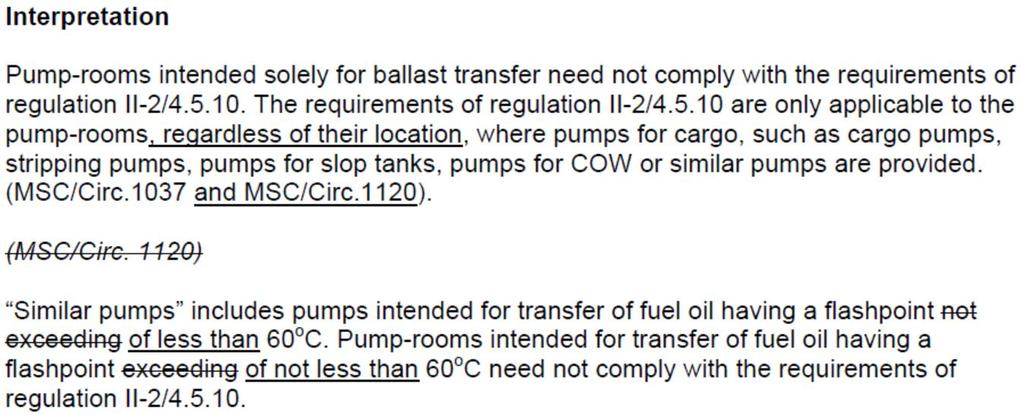 UI SC188 (Rev. 3)- Segregation of Cargo Oil Tanks (Reg.II-2/4.5.1.1) Change : Action : Chapter 1 Hull, Section 21 E.