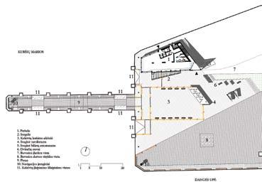 II DARBAI Projektai Architektai Projektuotojai Sklypo plotas 393 m 2 Bendras plotas 178,51 m 2 Pastato tūris 984 m 3 administracinio pastato Danės g.
