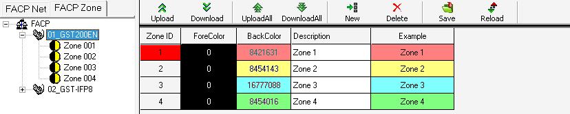 5.3.1.1 Add New Zone Fig. 12 Click <New>, there will be a new zone shown at the bottom.