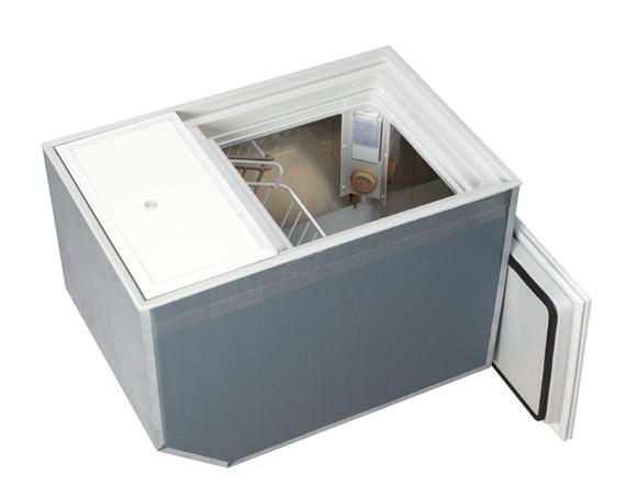 Cooling Boxes Built-In Boxes 53, 75, 92, 172 BI 53 F The BI 53 F is a built-in freezer box with stainless steel inner lining, plastic bottom section and a wire basket.