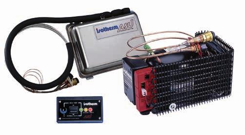 Isotherm Cooling Units ASU The ASU technology detects when a surplus of power is available, uses this power to freeze the cooling plate which consequently stores the cold for times, when no power is