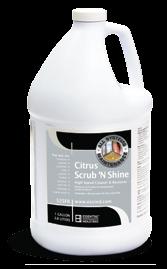 The technology behind Citrus Scrub N Shine is simple but effective and still unmatched by the competition.