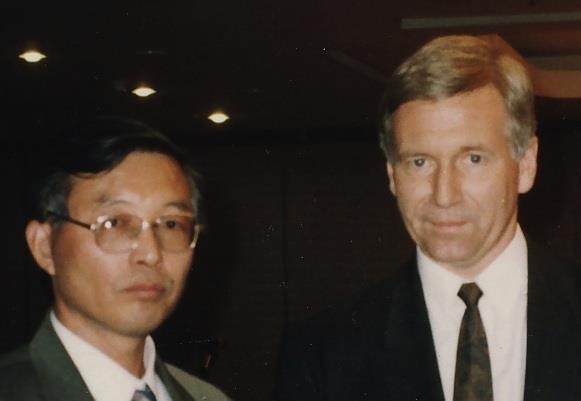 David Mills and Qi Chu Zhang In 1984 and 1985 David Mills at the U.