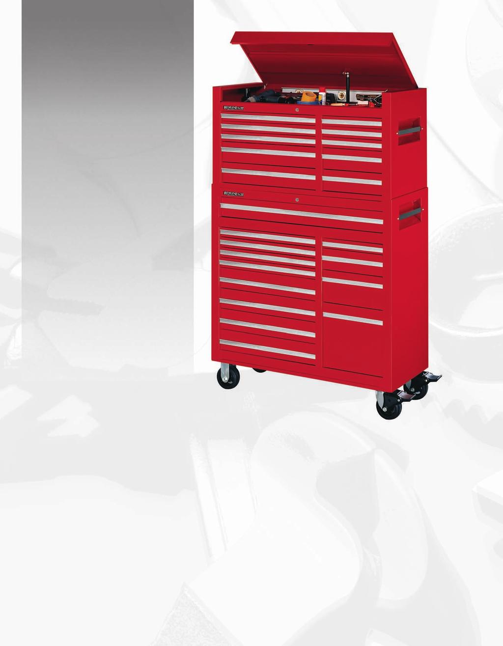 XQL 41" Chest and Cabinet 41" x 18" Chest/Cabinet Features Include: All steel construction with steel double walls for more strength and greater durability.