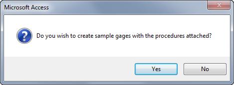 No. 5. A message will display confirming that the import is complete; click OK. 6. Close the Import Procedures window. 7.