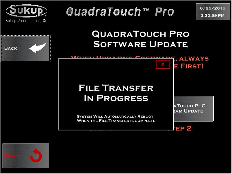 Tools System Tools The System Tools menu is very important to the QuadraTouch Pro system. It provides a wide range of functionality and has many features that help maintain and update the system.