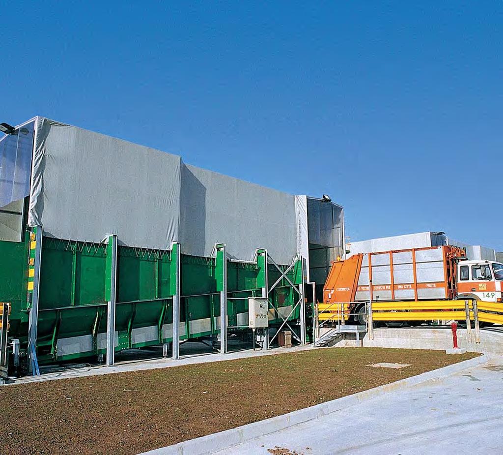 Advanced Technology from A-Z: 02 PADOVA - ITALY Client Operator System description Plant capacity 1995 AMNIUP ACEGAS-APS SpA Transfer station Mixed municipal solid waste and similar waste Two lines,