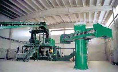 Another magnetic separator attracts further ferrous materials after the shredding process,