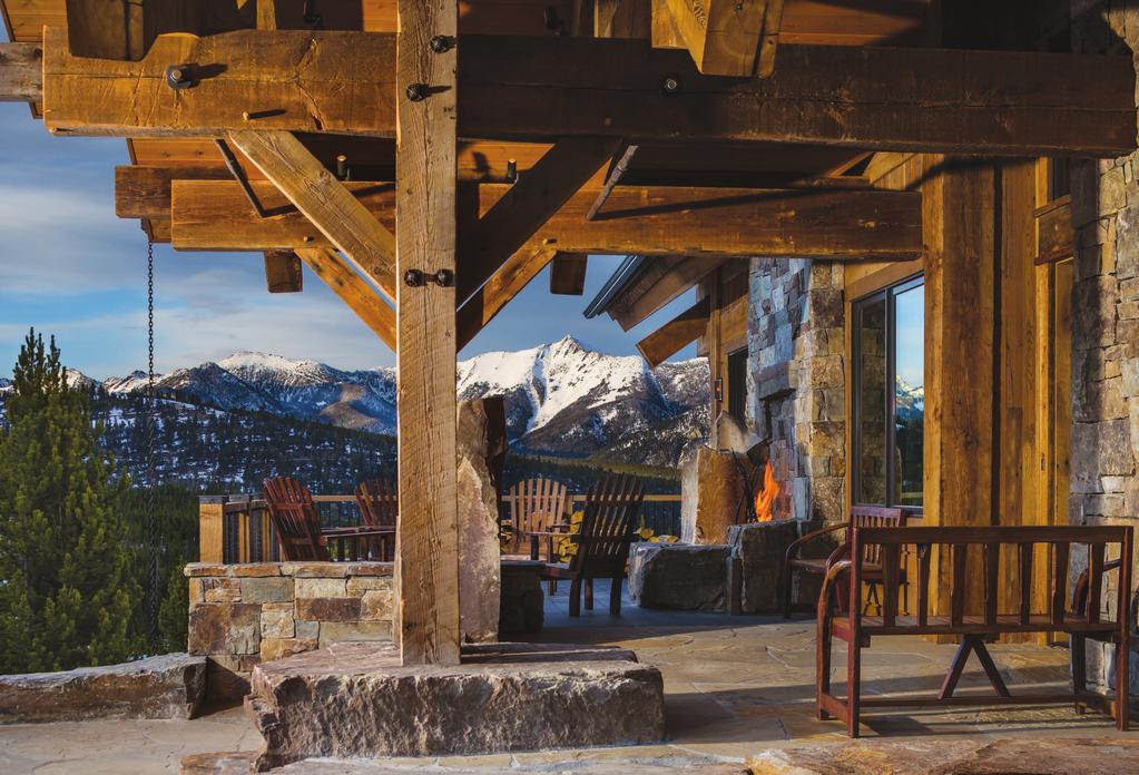 WHEN SOUTH GOES West A CLASSIC RUSTIC FAMILY RETREAT IN MONTANA