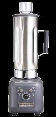 06 COMMERCIAL BLENDER 2 YEAR LIMITED WARRANTY SPECIFICATIONS - CBH0500 1.9Lt MOTOR 1HP - 230V - 50/60Hz 178 x 203 x 521mm 8.