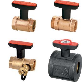 IMI EIMEIER / Shut-off vaves / Gobo Gobo Gobo is used as a versatie shut-off eement in pump hot-water heating systems.