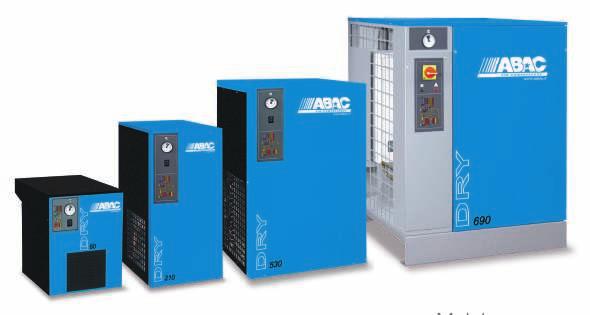 Quality Installation Maintenance ABAC is one of the world's leading manufacturers of dryers and is the only air compressor manufacturer that designs and produces all the dryers they use for their