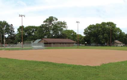 Lincoln Park Re-orienting the current baseball field at Lincoln Park will create more open space near the park building.