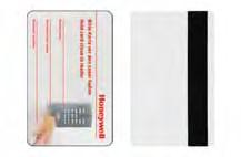 ID Carriers Cards 026370.00 #`g /11 ID card for contactless readers, printed 6,90 With Honeywell logo.