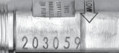 any disturbances. The instrument tag shows the model number, tag number (if noted on the customer s order), serial number along with other important safety information.