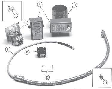 GAS EG Series 4 Common Control Components Fig. 11* 11* Part Description Mfr.