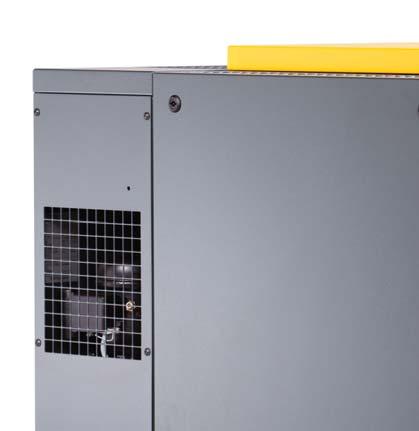 Energy-saving control The integrated refrigerated dryer in Kaeser units provides high