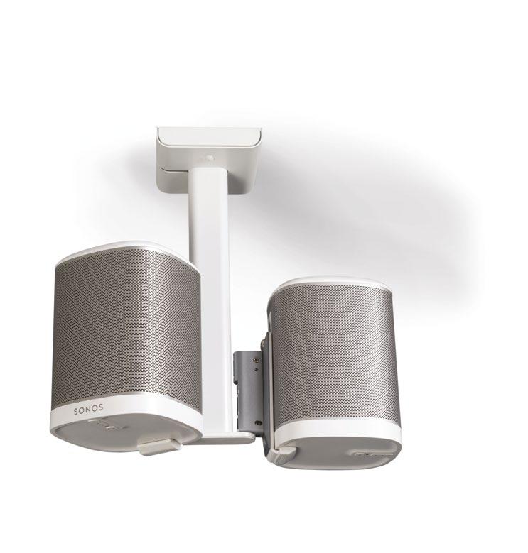 22 FLEXSON CEILING MOUNT FOR SONOS PLAY:1 Our ceiling mount for the SONOS PLAY:1 is ideal for bars, restaurants,