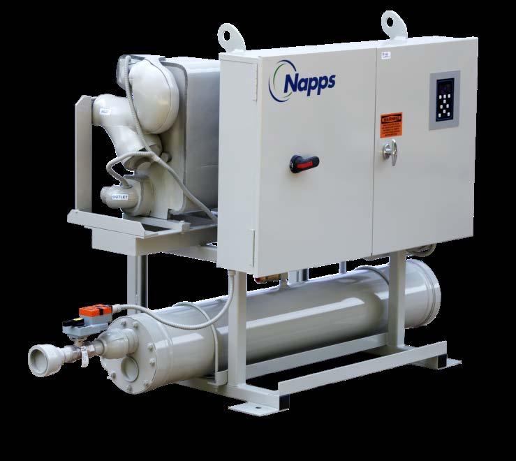 INTRODUCTION The NAPPS 410A Scroll Liquid Chiller Compressor Design Napps NWC and NCC standard chillers use Copeland scroll compressors.
