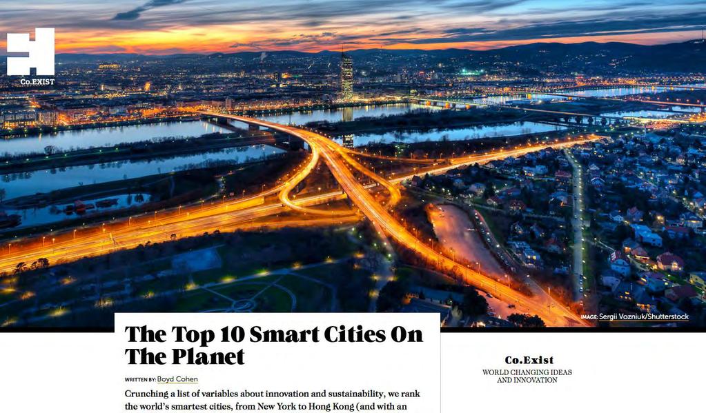 Vienna among the leaders in the European Smart City comparison #1