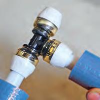 Uponor RTM fitting technology with integrated pressing function The materials used for Uponor RTM combine ultralight plastic with the best mechanical