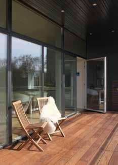 COLOURS When choosing windows and doors from Rationel, it is possible to enhance the appearance and character of