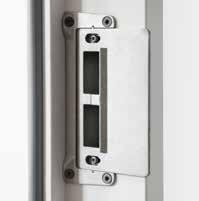 RATIONEL SBD DOORS 1 2 3 A three-point espagnolette locking mechanism is
