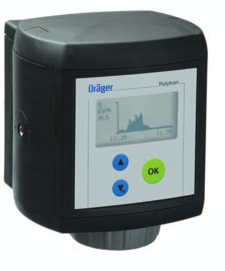 DRÄGER POLYTRON 7000 Data Dongle Datalogger and eventlogger options are implemented in this dongle, which stores gas values and events such as faults and alarms.
