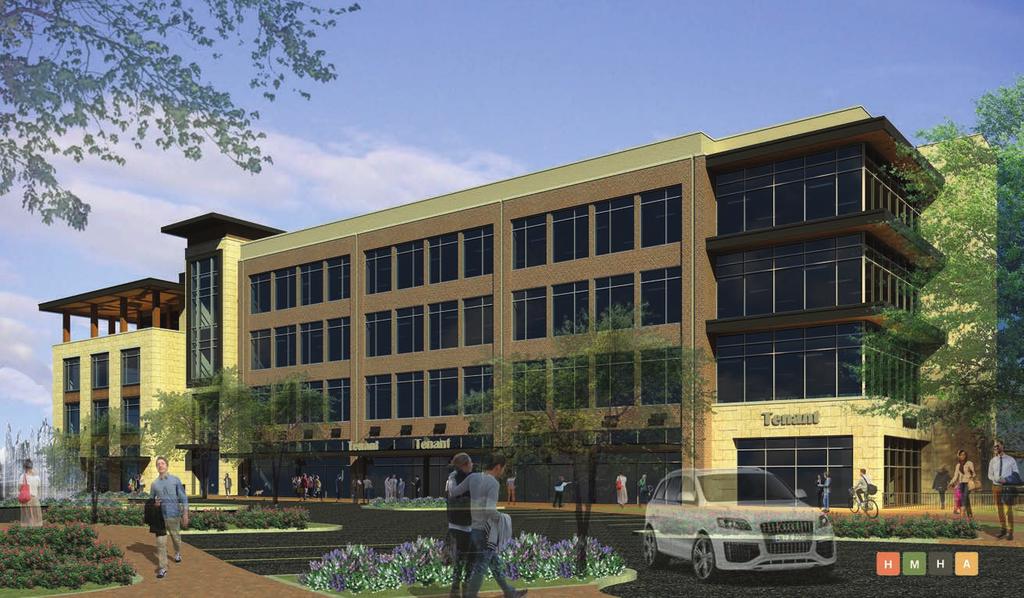 Class A Corporate Office Campus With On-Site Retail Fountains at Gateway is a walkable, corporate office campus and retail district in Rutherford County that will include 400,000 SF of office space.