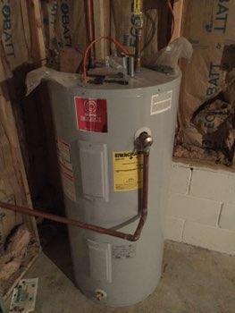 A. Water Heater Condition Heater Type: Electric Location: The heater is located in the basement. B.
