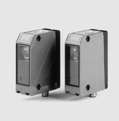 Throughbeam photoelectric sensors Dimensioned drawing 15m 1-3 V DC A 2 LS Throughbeam photoelectric sensors with high performance reserve in infrared light Robust metal housing with glass cover,