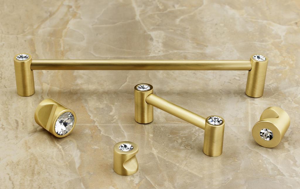 Contemporary II, Contemporary I offer Satin Brass as an added finish